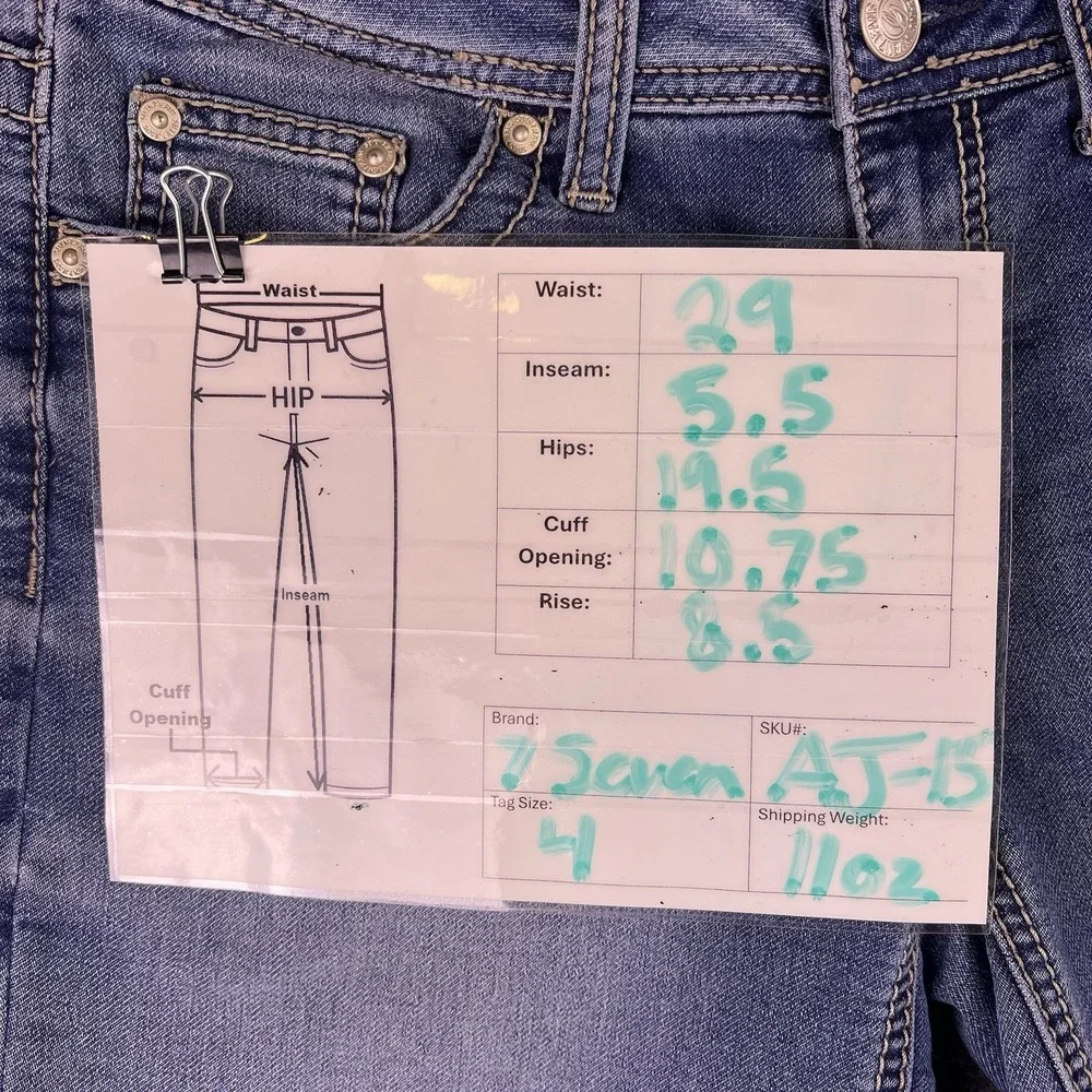 Seven7 denim shorts